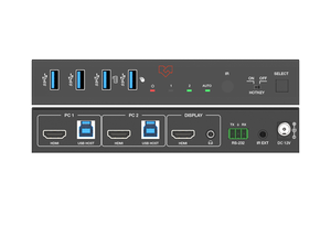 VIG-VLKV-H2121 - 2 Port 8k HDMI KVM Switcher
