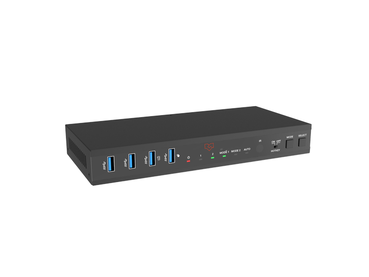 VIG-VLKV-H202D - 2 Port Dual Monitor 4K60 HDMI KVM Switcher