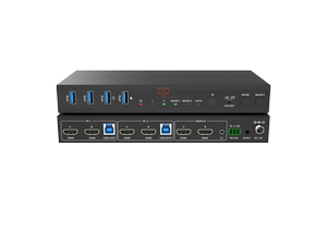VIG-VLKV-H202D - 2 Port Dual Monitor 4K60 HDMI KVM Switcher