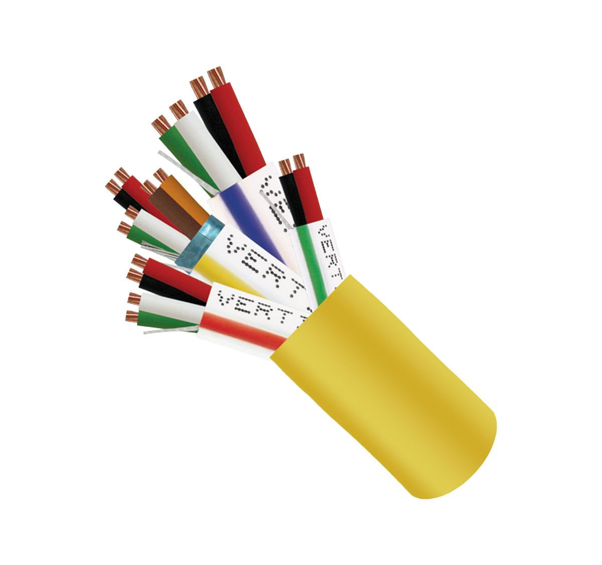 Vertical Cable 214-2333P/YL1K Acesss Control Cable Plenum - 214-2333P/YL1K