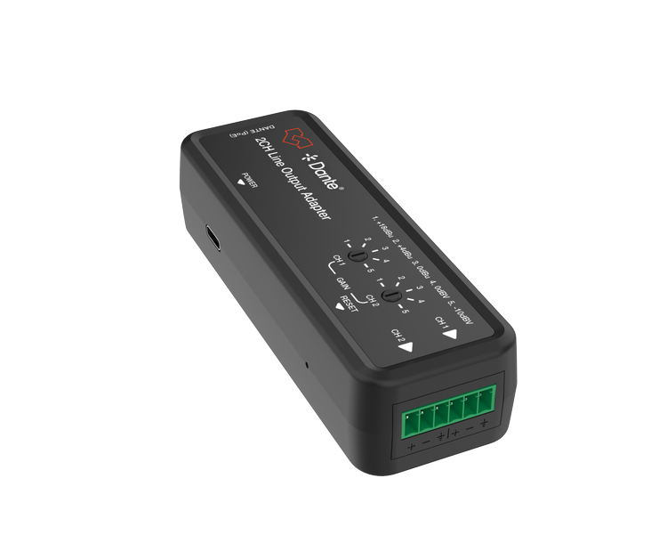 VIG-VLDT-DT2LA - 2CH Dante � Line Output Adapter