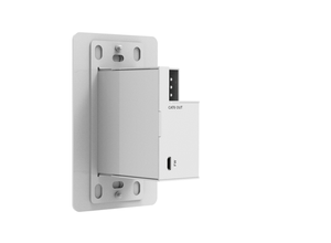 VIG-VLWP-DHC-TR - 2x1 Wall Plate 1-Gang w/Auto-Switching HDBaseT 2.0 4k@60Hz 4:4:4 Mini DP/HDMI 2.0, POC with RX White 40m 18Gbps