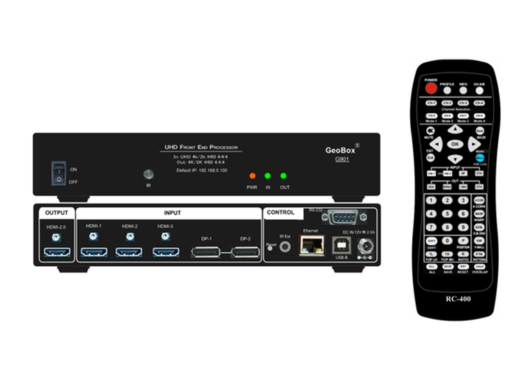 VIG-G901 - 3D format converter seamless switch and quad view