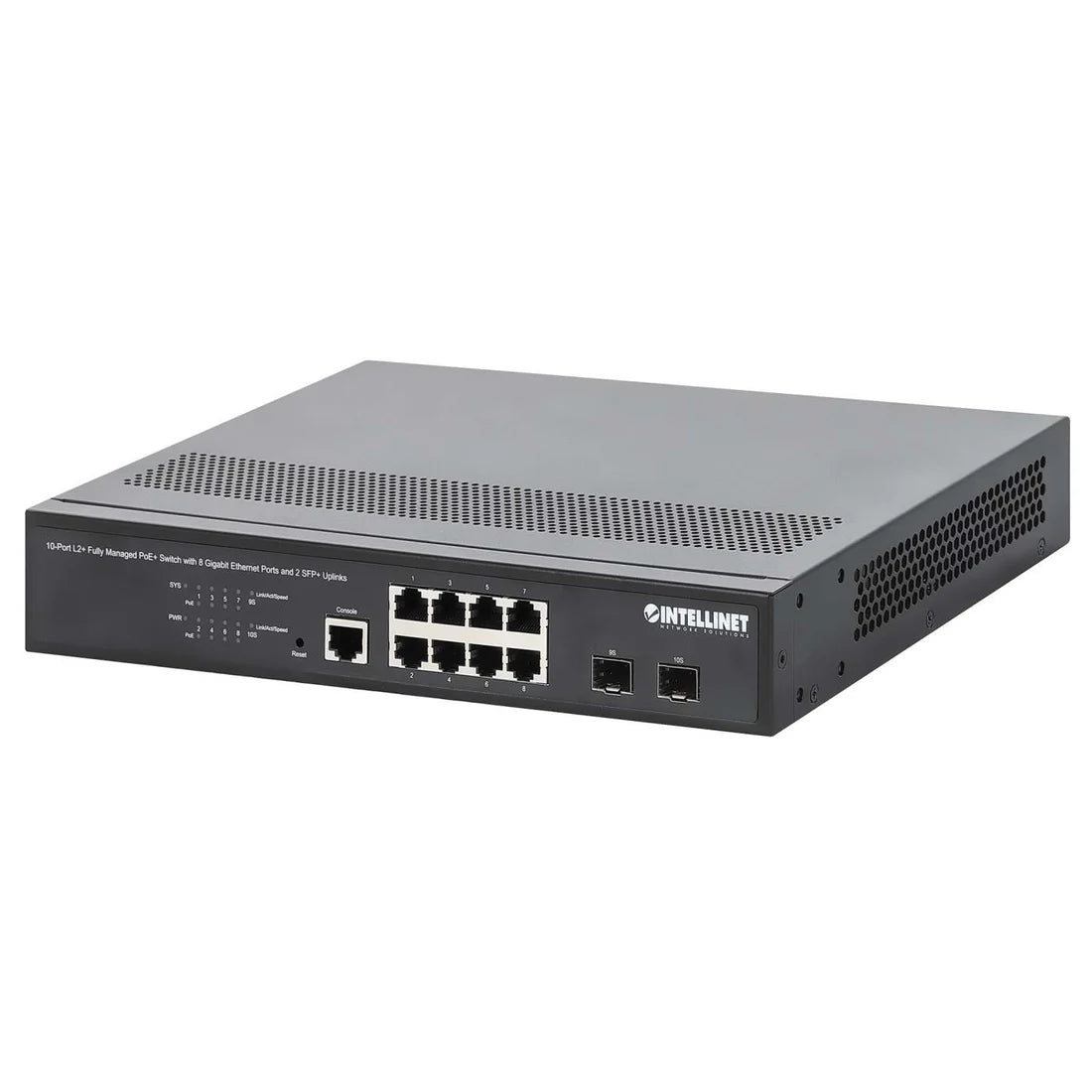 Intellinet 562171 10 Port Managed Switch - 562171