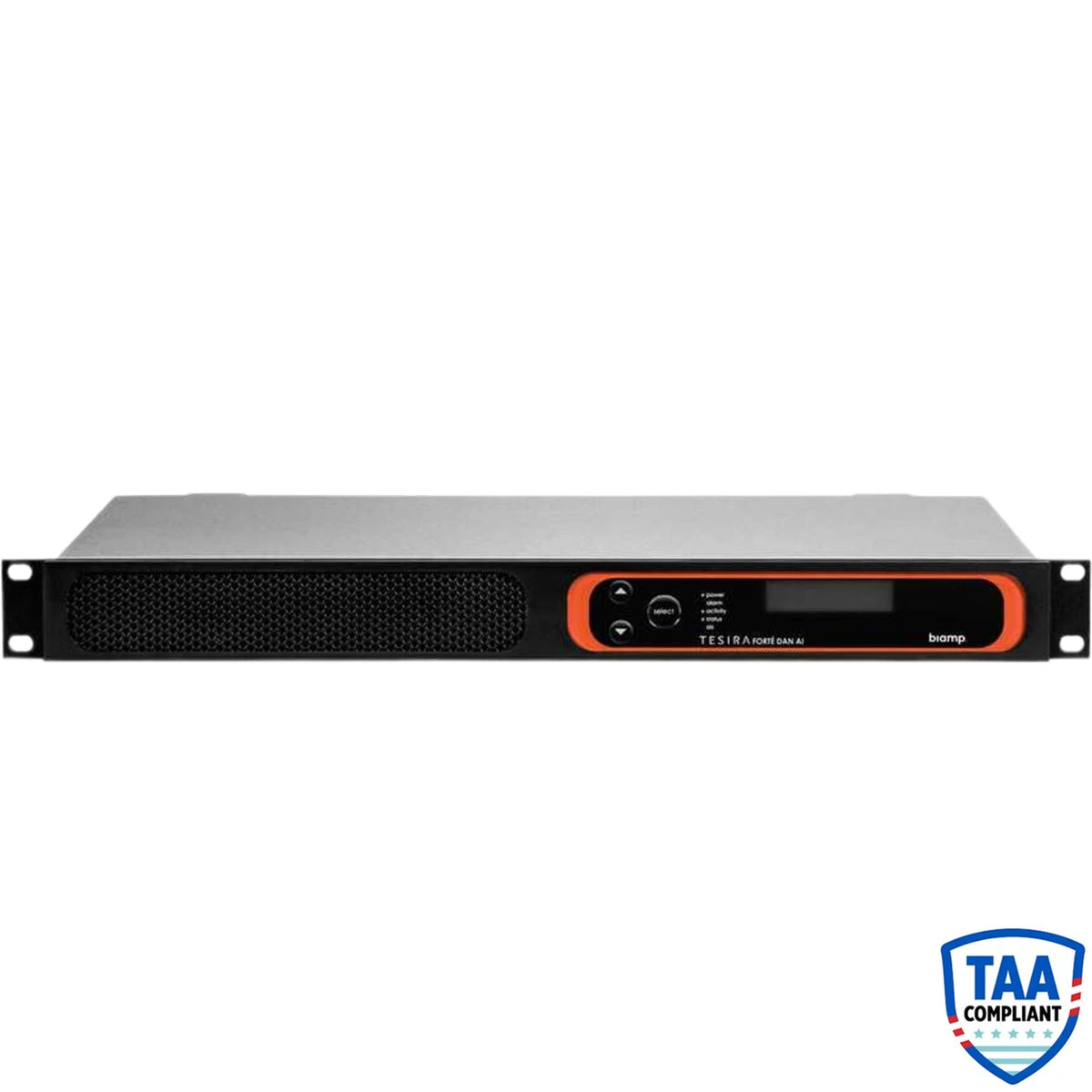 Biamp 911.0448.900 TesiraFORTE DAN AI Digital Audio Server with Dante - 911.0448.900