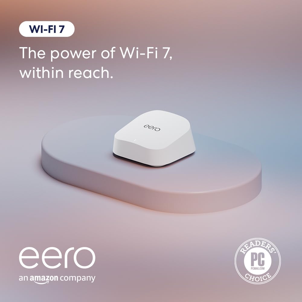 Amazon eero 7 dual-band mesh Wi-Fi 7 router - Amazon eero 7