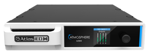 AtlasIED AZM4-D Atmosphere 4-Zone Signal Processor with Dante - ATL-AZM4-US