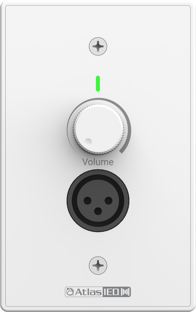 Atlas DMA-ML Active Mic/Line Input Wall Plate - ATL-DMA-ML