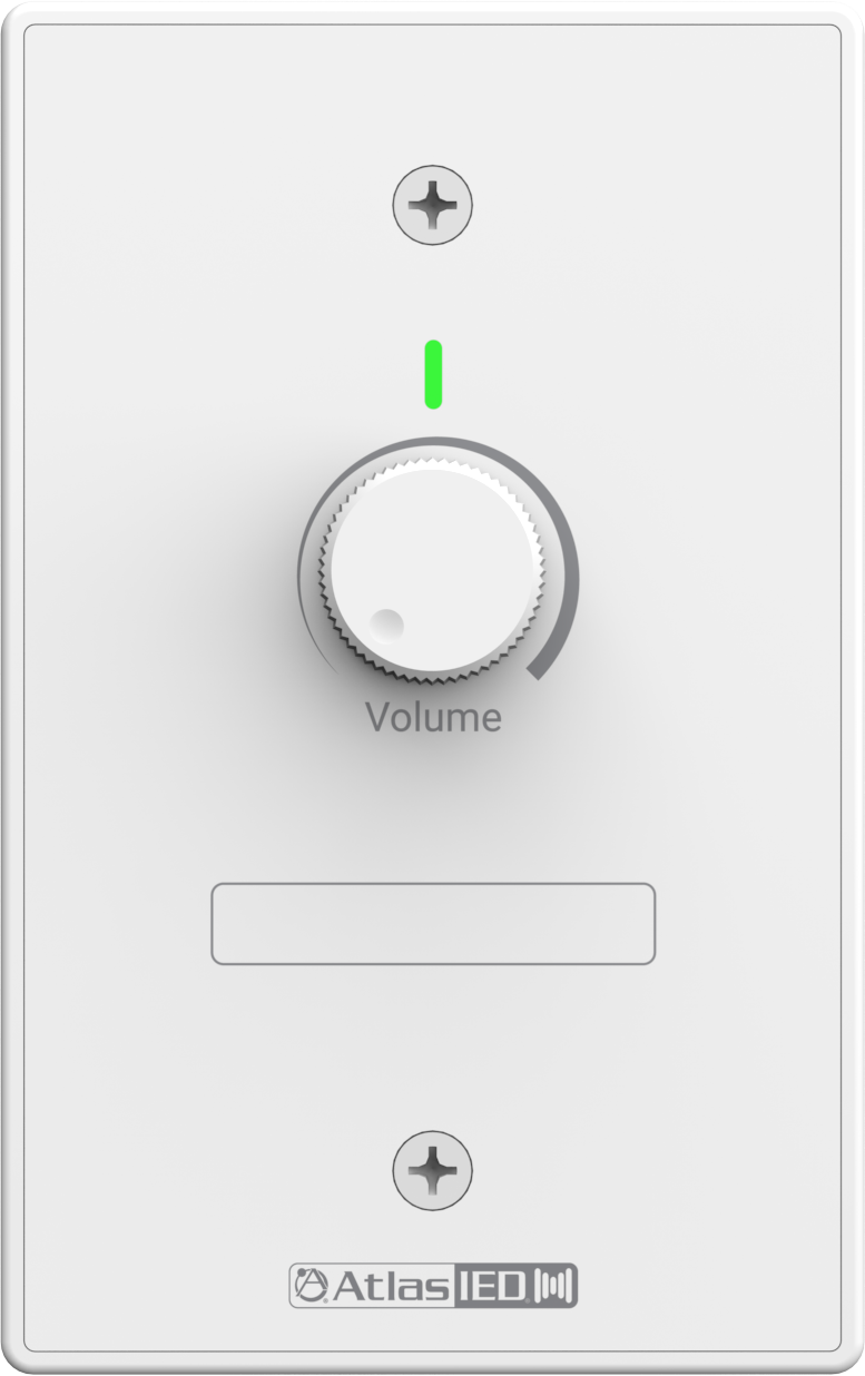 Atlas DMA-V Volume Control Wall Plate - ATL-DMA-V