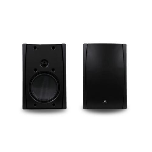 ATT-AW-TR300-BLK - Atlantic technology AW-TR300 6 1/2 inch 4 ohm/100V switchable All Weather Speakers - BLACK - PAIR