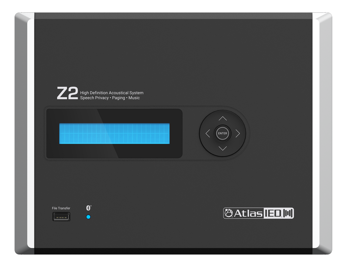 AtlasIED Z2-B Acoustical System - Atlas 2-Zone High Definition Acoustical System