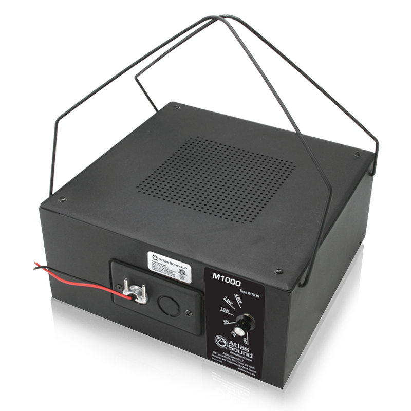 AtlasIED M1000 Sound Masking Speaker - Atlas 8" Dual Cone Sound Masking Speaker