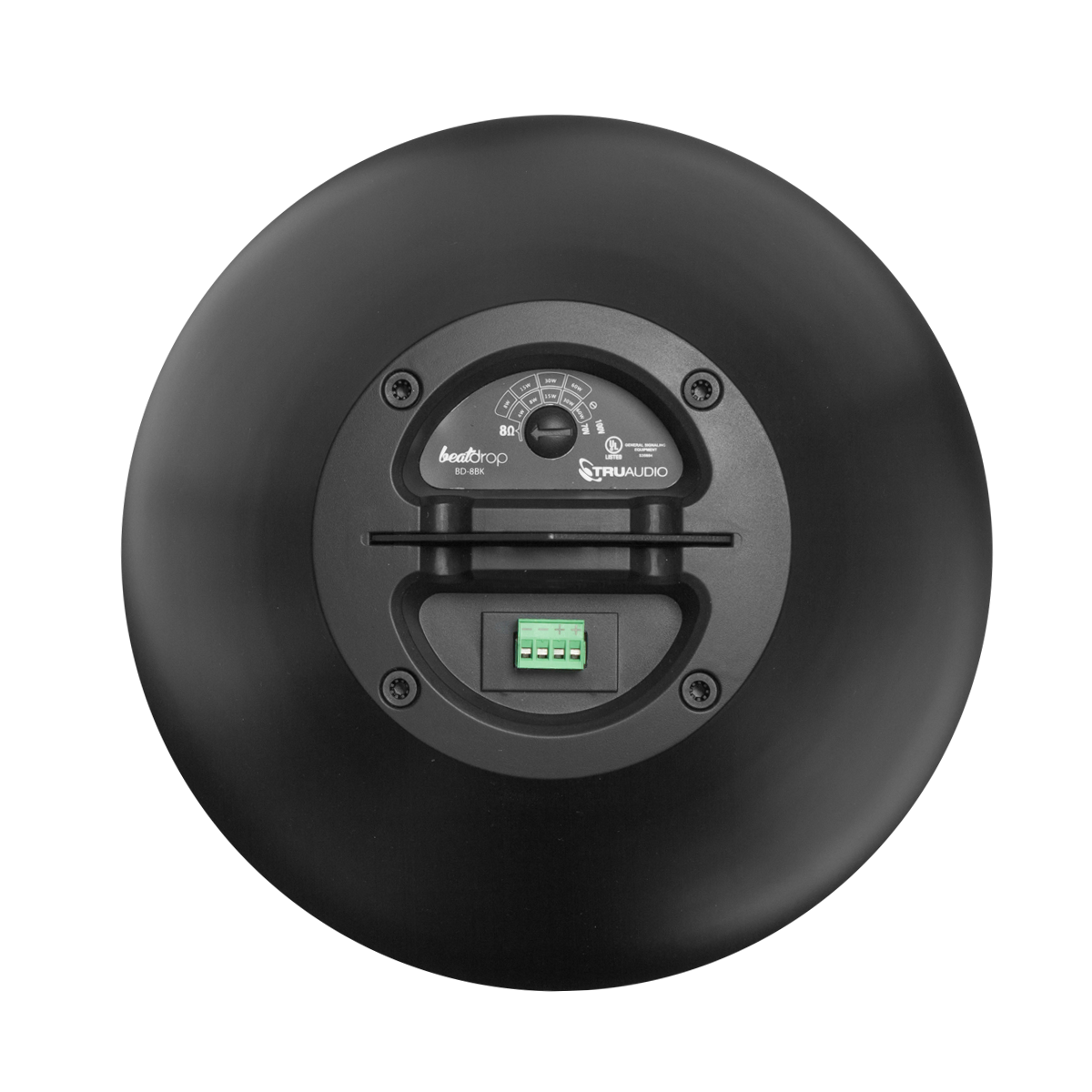 TruAudio BD-8BK Beatdrop Commercial Pedant Speaker - BD-8BK