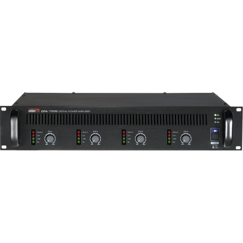 CLO-DPA-300Q - Cloud DPA-300Q Inter-M DPA-300Q 300W 4 Channel Class D Commercial Digital Power Amplifier