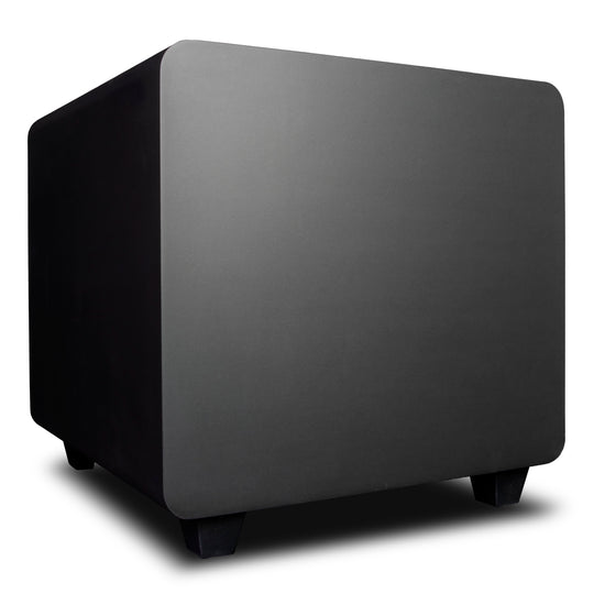 TruAudio DFS-12BK Powered Down-Firing Subwoofer in Black - DFS-12BK