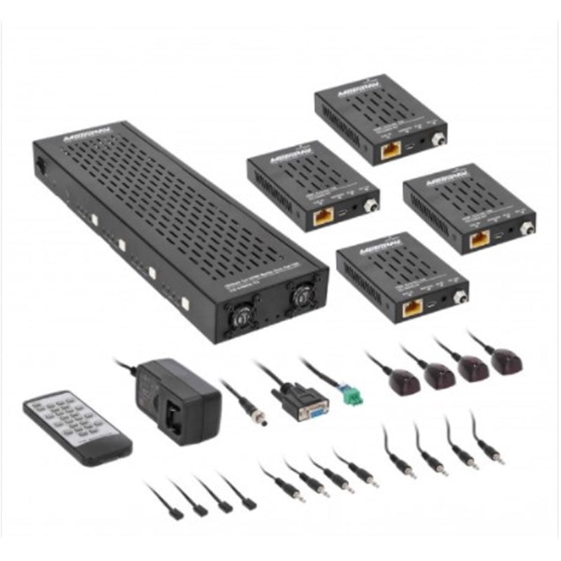 Ethereal CS-44MEE 4x4 HDMI 2.0 w/extenders kit - ETH-CS-44MEE