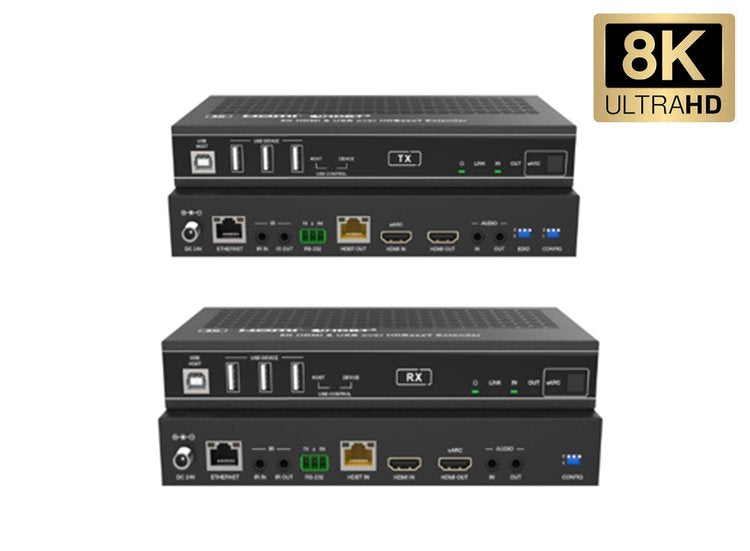 VIG-VLEX-HT3200U-TR - HDBaseT 3.0 8K HDMI 2.1 Extender 100m 40 Gbps