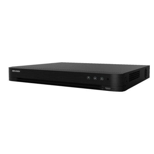 HIK-iDS-7208HQHI-M2/S - Hikvision iDS-7208HQHI-M2/S AcuSense Turbo Multiformat 8ch DVR with 2x bonus IP channels. up to 4mp TVI/CVI/AHD and up to 6mp IP.2x SATA. No HDD