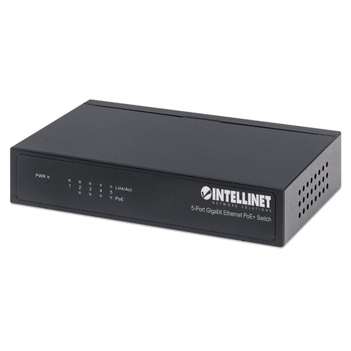 Intellinet - 5-Port Gigabit Ethernet PoE+ Switch - INT-561228