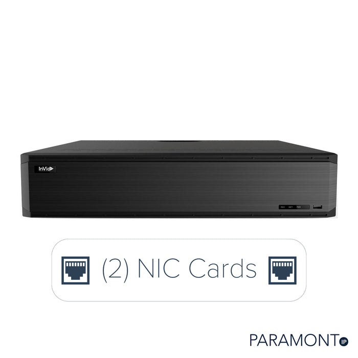 INV-PN3A-64FNH/30TB - Invid Paramont 64 CH NVR 30TB