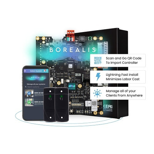 KER-KB-2D-ADD-KIT - Keri Systems KB-2D-ADD-KIT Borealis KB Cloud Access Controller 2-Door Expansion Kit