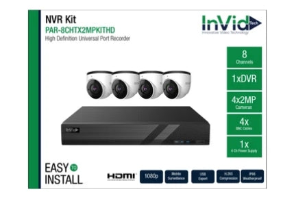 Invid  PAR-8CHTX2MPKITHD/2TB - PAR-8CHTX2MPKITHD/2TB