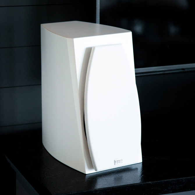 PhaseTech PC1.5 Bookshelf Speaker in White - PHA-PC1.5WH