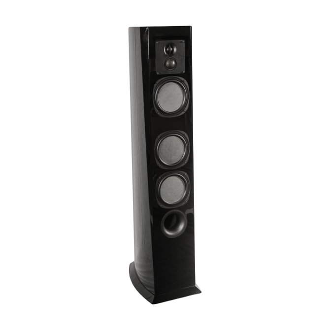 PhaseTech PC9.5 Tower Speaker Black Gloss - PHA-PC95-BL