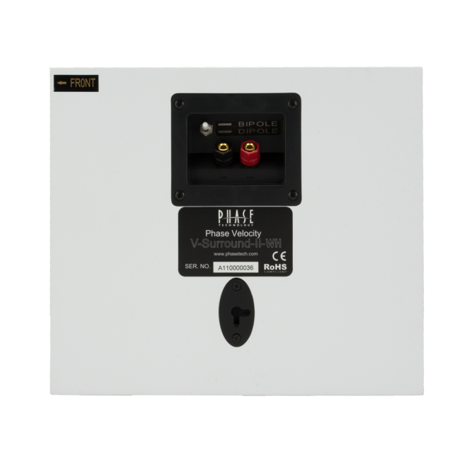PhaseTech V-SURROUND-II-BK (Velocity Surround Speaker) in Black - PHA-VSURROUNDII