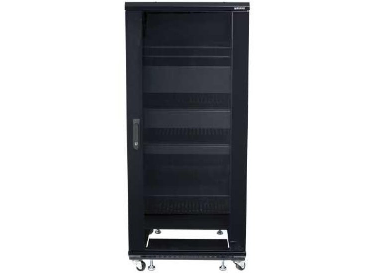 Sanus 55" Component Series Black AV Rack - SAN-CFR2127-B1