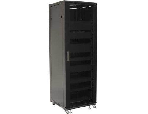 Sanus Tall 36U Black AV Component Rack CFR2136-B1 - SAN-CFR2136-B1