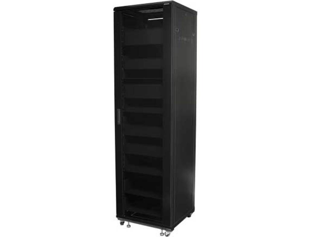 Sanus CFR2144 44U AV Rack Audio Component Rack and Home Theater - SAN-CFR2144-B1
