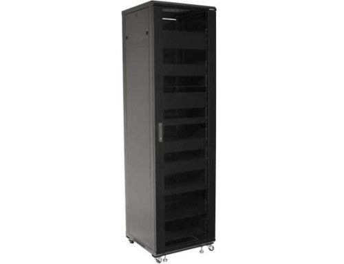 Sanus CFR2144 44U AV Rack Audio Component Rack and Home Theater - SAN-CFR2144-B1