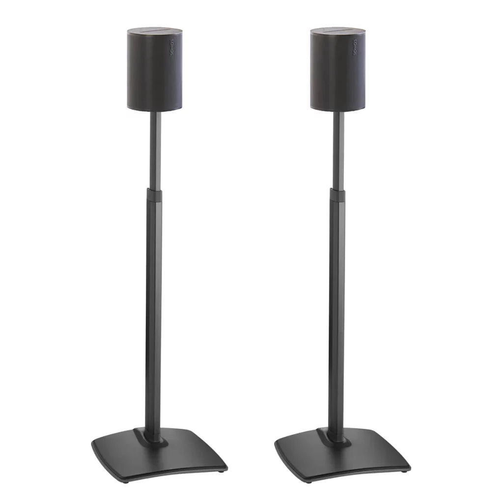 Sanus WSSE1A2-B2 Height-Adjustable Speaker Stands for Sonos Era 100™ (Pair) - SAN-WSSE1A2-B2