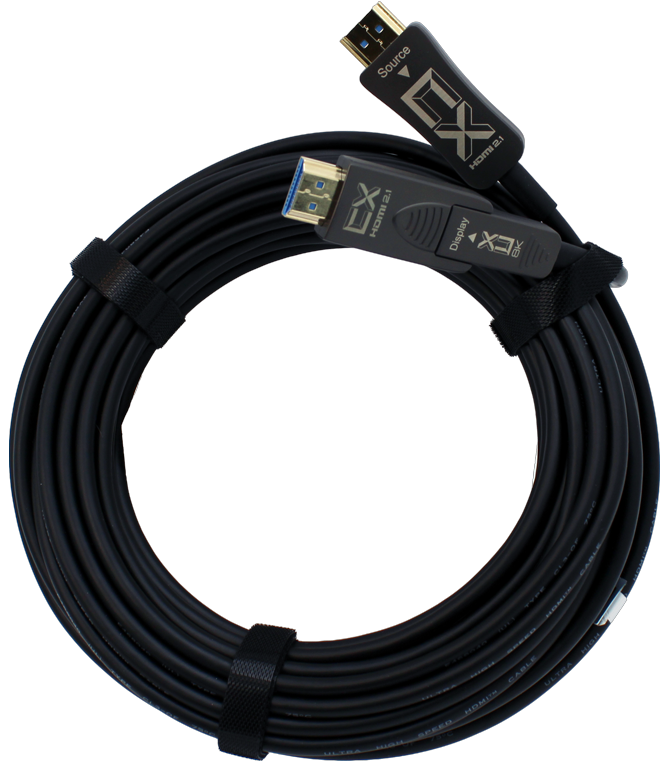 Simplified MFG CX2.1-15CM 15M Hybrid HDMI 2.1b Cable - SMP-CX2.1-15CM