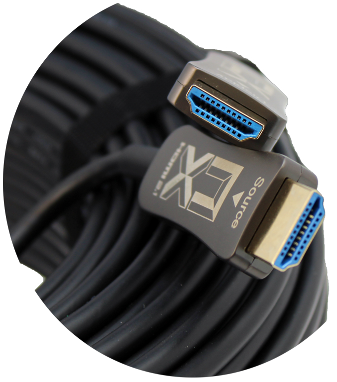 Simplified MFG CX2.1-5 5M Hybrid HDMI 2.1b Cable - SMP-CX2.1-5