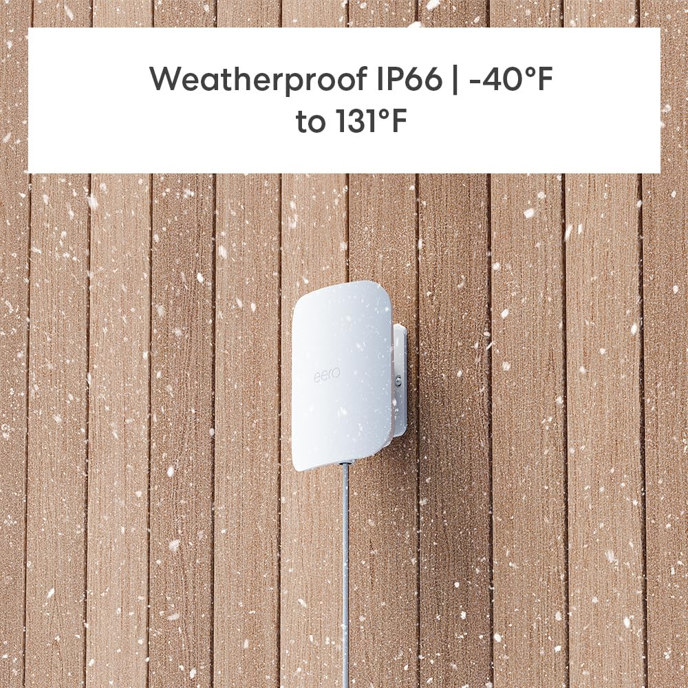 Amazon eero Outdoor 7 PoE mesh wifi router without Power Supply - SN11111