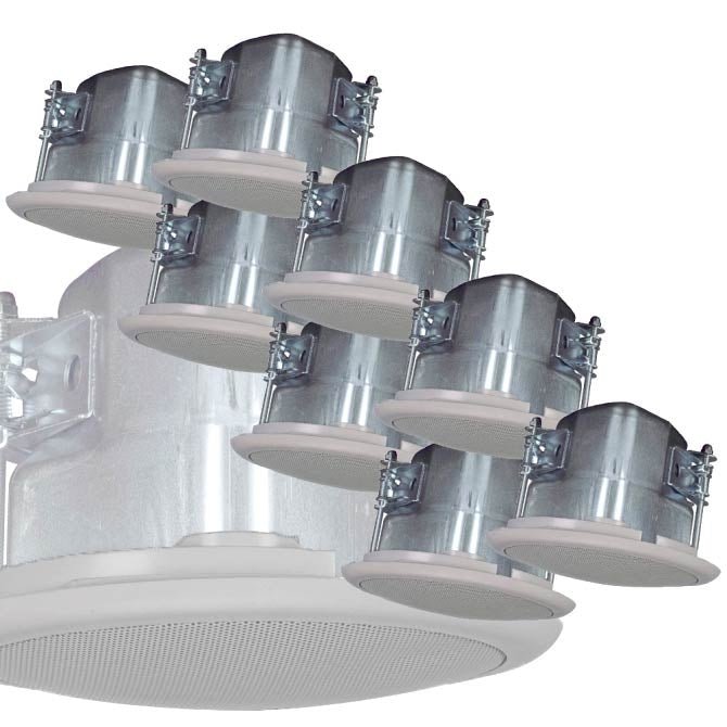 SND-CM31-EZ-WHMP - SND-CM31-EZ-WHMP3"  In  Ceiling  Speakerin  White  Master  Pack(8  Units)