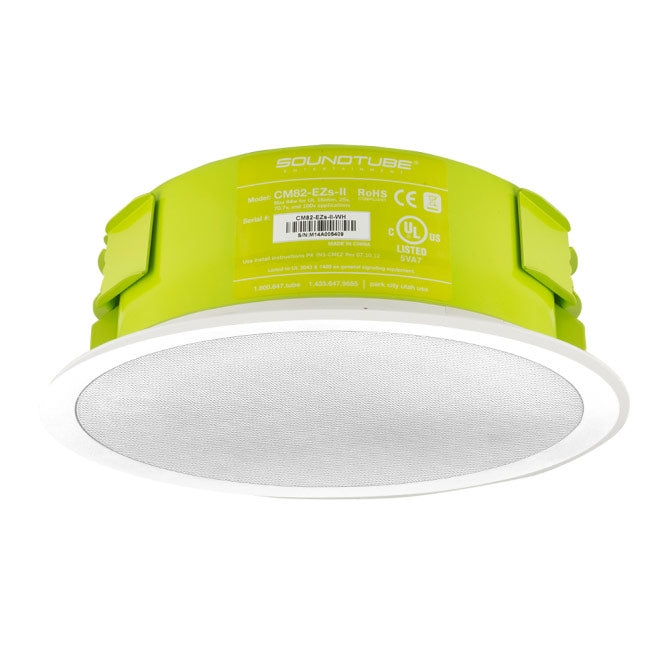 SND-CM82-EZS-II-WH - SND-CM82-EZS-II-WH8"2-way  In  Ceiling  Speakerin  Whitewith  Short  Can
