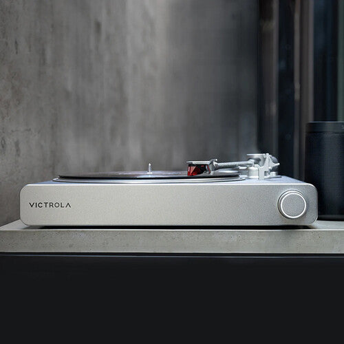 Sonos Victrola Stream Carbon Manual Two-Speed Turntable - Sonos VPT-3000-BSL Victrola Stream Carbon Manual Two-Speed Turntable for Sonos.