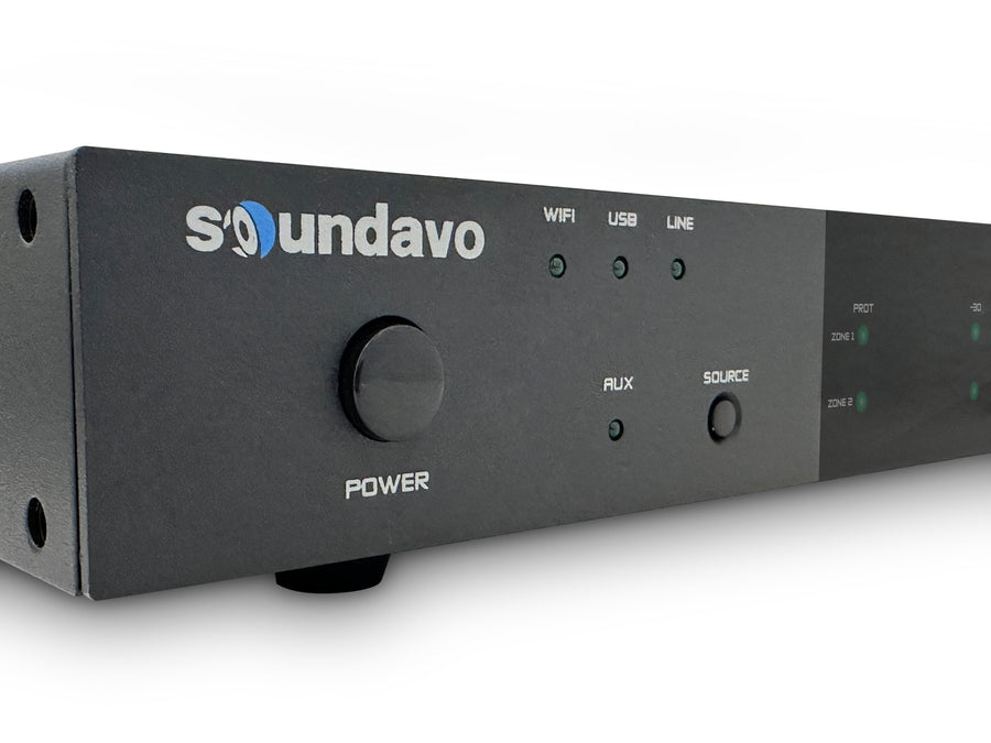 Soundavo PSA-2500X Wi-Fi Network Streaming Amplfiier - SVO-PSA-2500X