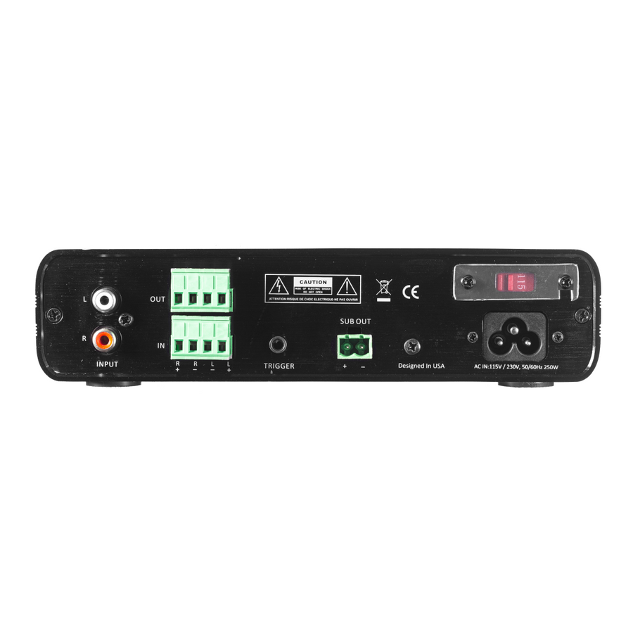 Soundavo PSB-200 Subwoofer Amplifier - SVO-PSB-200