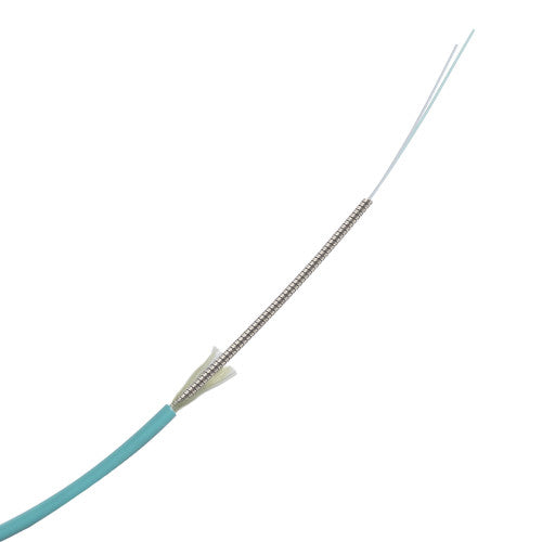 Tinifiber TF2-OM3-PU-PLCLC-800-1PE 800ft Custom terminated cable with ONE Pulling Eye - Tinifiber TF2-OM3-PU-PLCLC-800-1PE 800ft Custom terminated cable with ONE Pulling Eye