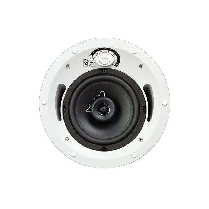 TruAudio CL-70v-6UL 70 Volt/100 Volt In-Ceiling 2-Way Speaker - TRU-CL-70v-6UL