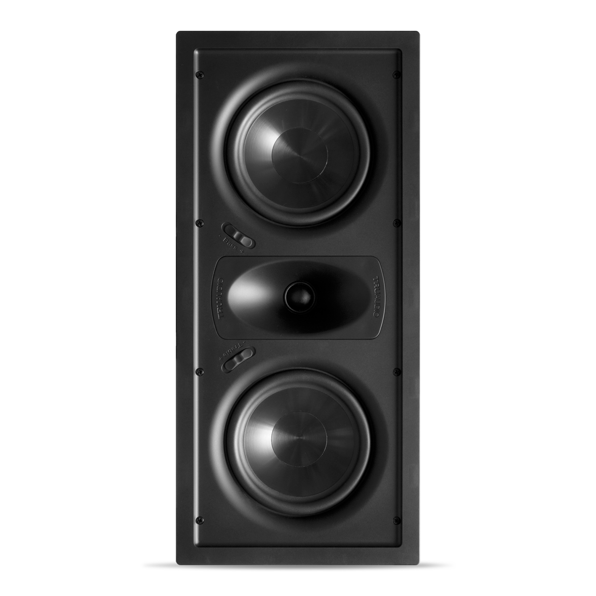 TruAudio GHT-66P Ghost HT Series dual 6.5" LCR In-Wall Speaker - TRU-GHT-66P