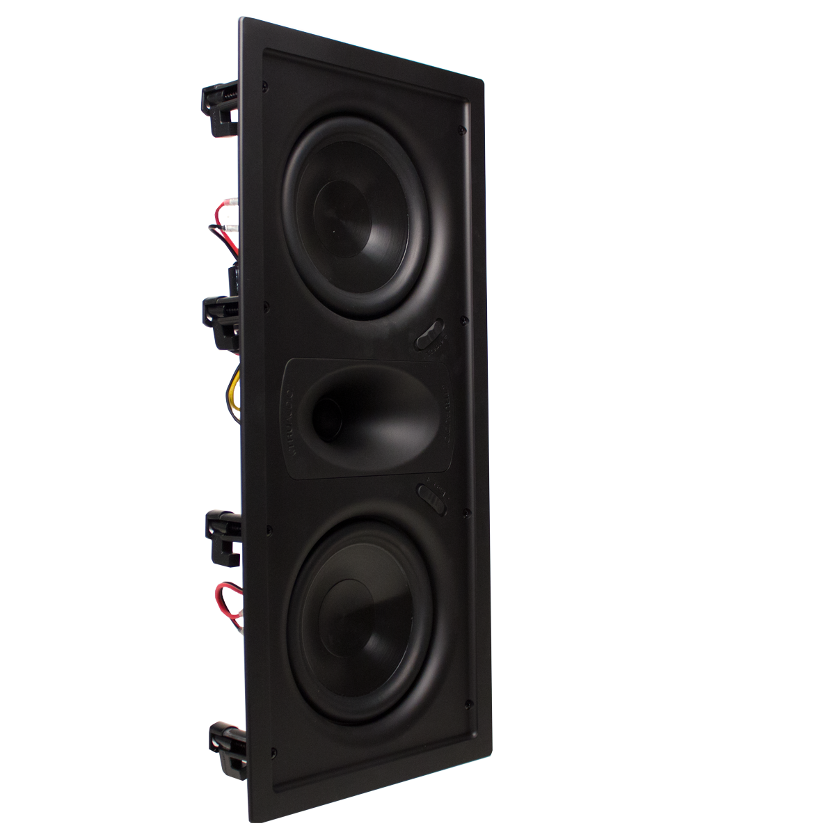 TruAudio GHT-66P Ghost HT Series dual 6.5" LCR In-Wall Speaker - TRU-GHT-66P
