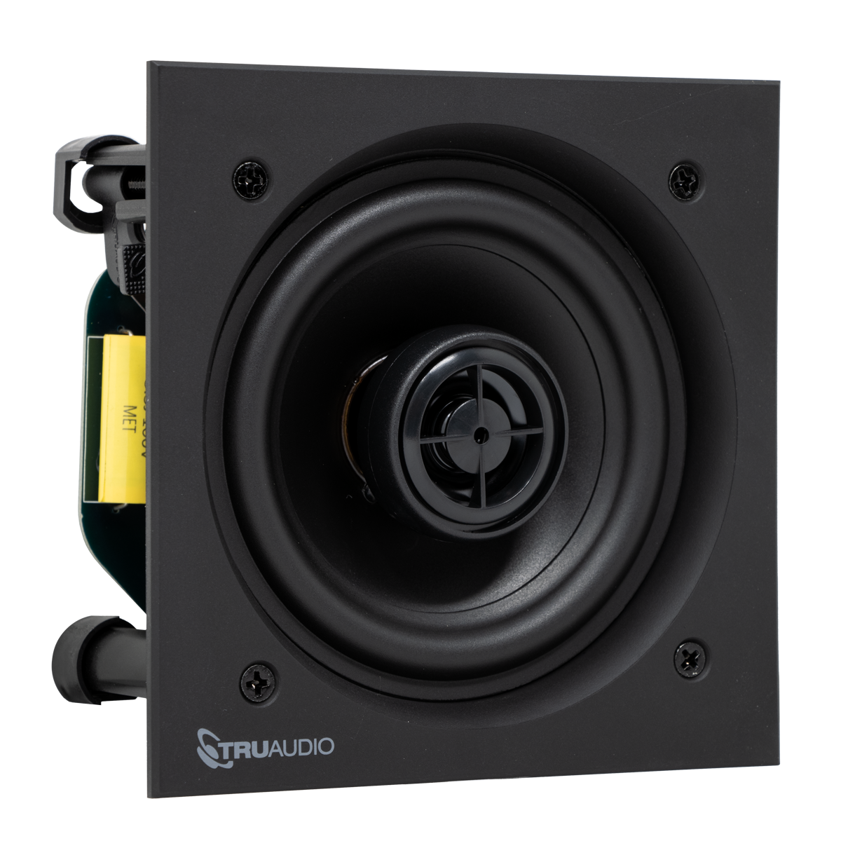 TruAudio LFS 4" High Output Square 2-way In-Ceiling Frameless Speaker - TRU-LFS