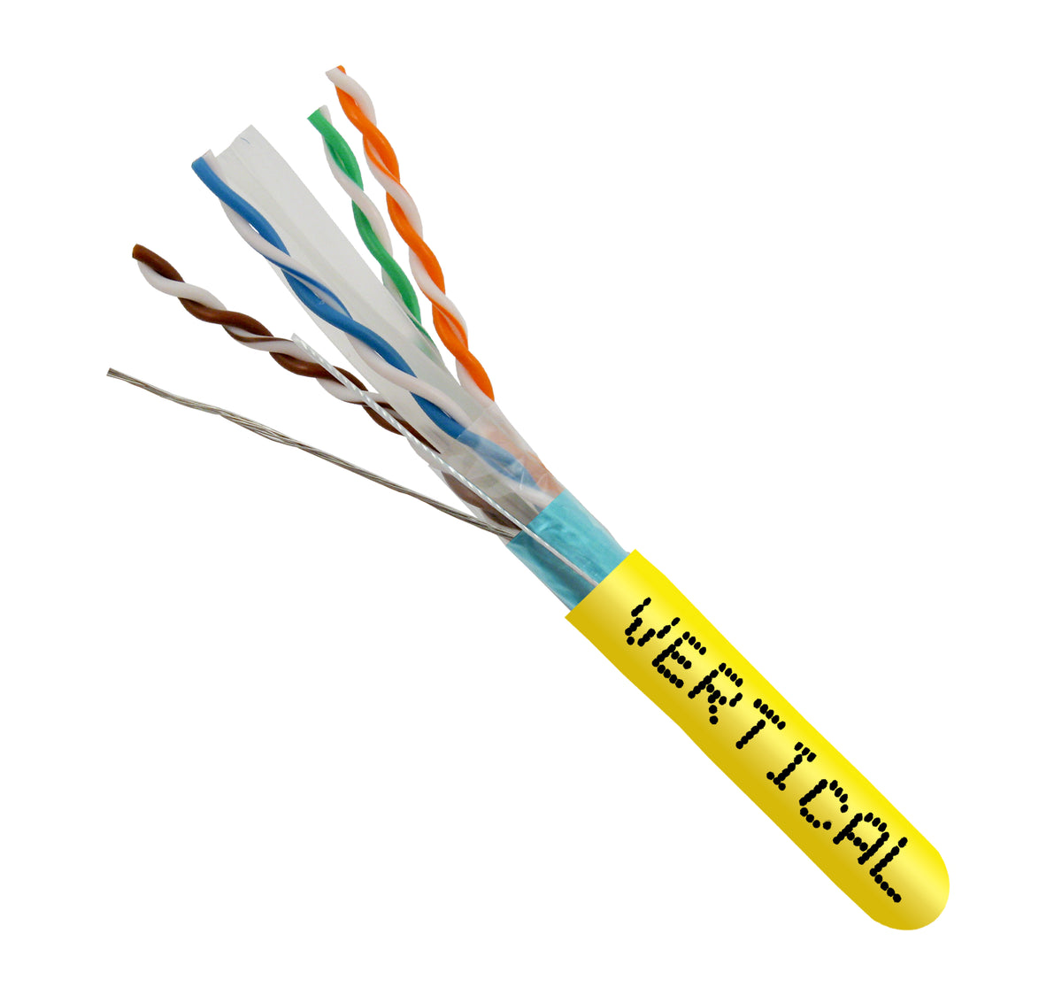 Vertical Cable 062-510/S/YL CAT6 Yellow - VER-062-510/S/YL